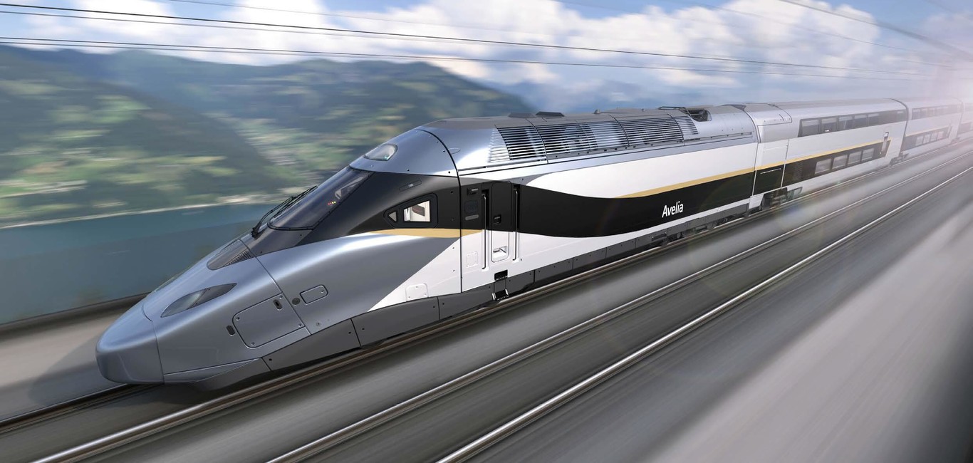 Avelia Horizon, part of the Avelia range New generation of very-high-speed trains, increasing passenger comfort while reducing energy consumption and maintenance / @Alstom / Advanced & Creative design